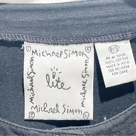 Vintage MICHAEL SIMON LITE Black Novelty Embroidered Cardigan Hats Purses Sun PS - Picture 4 of 5